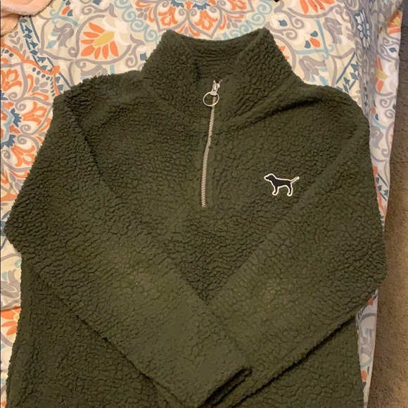 PINK Victoria's Secret Jackets & Blazers - Sherpa Pullover